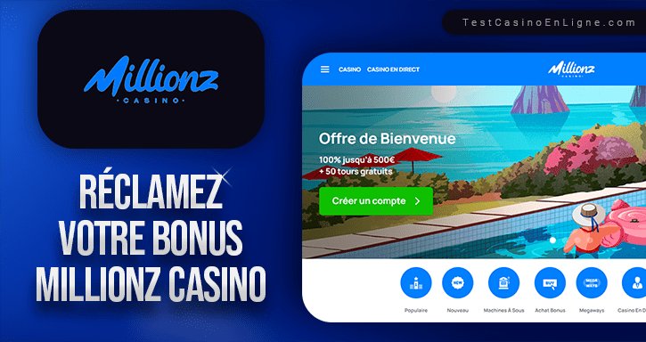 Millionz Casino : les bases à connaître avant de jouer - aperçu