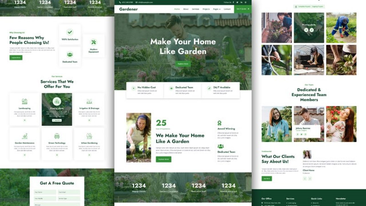 gardening-website-template